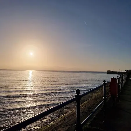 Lovely Seafront Apartment With Garden Swansea Exterior photo